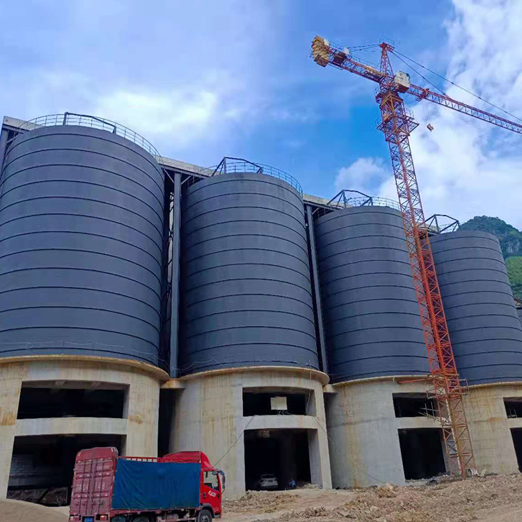 沧州骨料钢板仓建造施工周期从规划到竣工的每一步